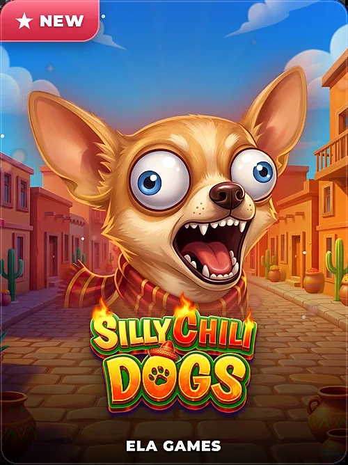 카지노 브랜드 스타일의 NEW 배지를 단 Silly Chili Dogs 썸네일