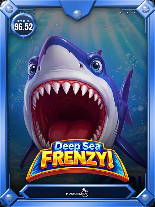 일관된 로비를 위해 같은 브랜드 컬러 프레임을 적용한 Deep Sea Frenzy 카드