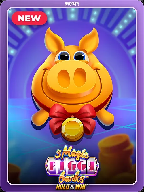 3 Magic Piggy Banks, Hacksaw Gaming, Outer frame