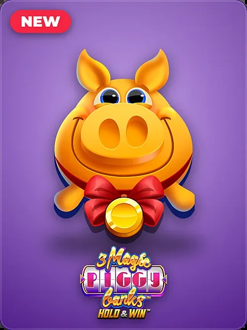 3 Magic Piggy Banks, Hacksaw Gaming, Studio cutout