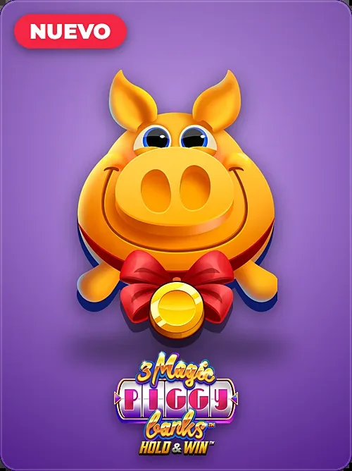 3 Magic Piggy Banks, Hacksaw Gaming, Recorte de estudio