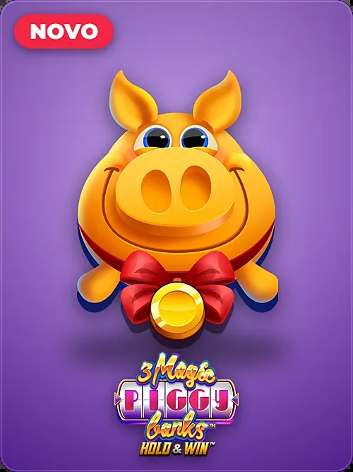 3 Magic Piggy Banks, Hacksaw Gaming, Recorte de estúdio