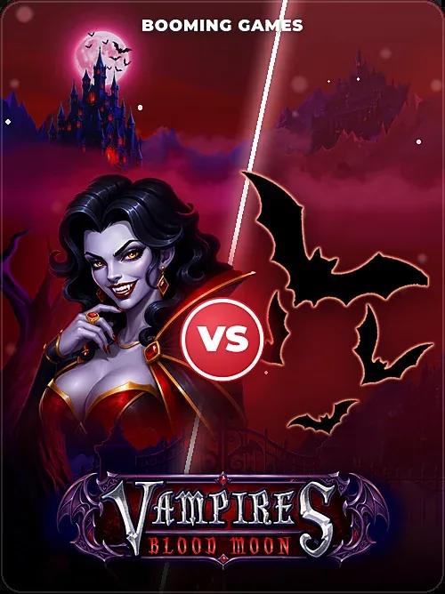 Vampires Blood Moon lobby tile, face-off layout with two characters